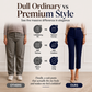 ✨Women's High Waisted Cropped Suit Pants