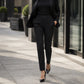 ✨Women's High Waisted Cropped Suit Pants