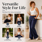 🌸Hot Sale 50% OFF👖Women's High Waisted Flare Pants