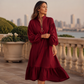 50% OFF 👗 Women's Half-Zip Stand Collar Dress with Lantern Sleeves