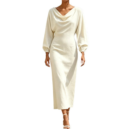 💖Hot Sale 50% OFF ✨ Women's Elegant Cowl Neck Dress