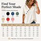 ✨Hot Sale 50% OFF! Women's V-Neck Top with Side Tie