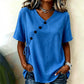 ✨Hot Sale 50% OFF! Women's V-Neck Top with Side Tie