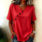 ✨Hot Sale 50% OFF! Women's V-Neck Top with Side Tie