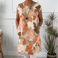 💃2026 Summer New Arrival 50% OFF💥💞Women's Floral Print Loose Dress with Pockets