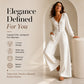 ✨Hot Sale 50% OFF! 🌺Women's V Neck Long Sleeve Jumpsuit