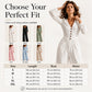 ✨Hot Sale 50% OFF! 🌺Women's V Neck Long Sleeve Jumpsuit