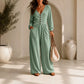 ✨Hot Sale 50% OFF! 🌺Women's V Neck Long Sleeve Jumpsuit