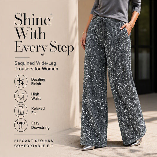 ✨Women's Elastic Waist Straight-Leg Pants