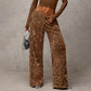 ✨Women's Elastic Waist Straight-Leg Pants