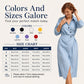 👗Women's Lapel Wrap Midi Shirt Dress with Pockets
