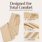 50% OFF 👖Women's High-Waist Drawstring Straight-Leg Pants