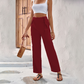 50% OFF 👖Women's High-Waist Drawstring Straight-Leg Pants
