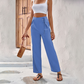 50% OFF 👖Women's High-Waist Drawstring Straight-Leg Pants