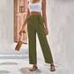 50% OFF 👖Women's High-Waist Drawstring Straight-Leg Pants