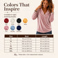✨Hot Sale 50% OFF! ✨Women's Elegant Velvet V-Neck Top