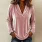✨Hot Sale 50% OFF! ✨Women's Elegant Velvet V-Neck Top