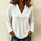 ✨Hot Sale 50% OFF! ✨Women's Elegant Velvet V-Neck Top