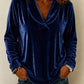 ✨Hot Sale 50% OFF! ✨Women's Elegant Velvet V-Neck Top