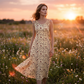 💃Summer Hot Sale 55% OFF⏳💞Women's Floral Print Sleeveless Maxi Dress with Pockets