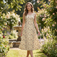 💃Summer Hot Sale 55% OFF⏳💞Women's Floral Print Sleeveless Maxi Dress with Pockets