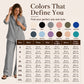 ✨New Arrivals & Special Offers-Women's Casual Shirt & Wide-Leg Pants Set