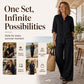 ✨New Arrivals & Special Offers-Women's Casual Shirt & Wide-Leg Pants Set