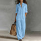 ✨New Arrivals & Special Offers-Women's Casual Shirt & Wide-Leg Pants Set