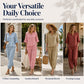 🌺50% OFF! ✨Women's Casual Top & Pants Two-Piece Set