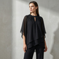 ✨Women's Elegant Asymmetrical Top & Pants Set