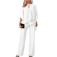 ✨Women's Elegant Asymmetrical Top & Pants Set