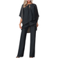 ✨Women's Elegant Asymmetrical Top & Pants Set