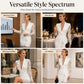 Women's Elegant V-Neck Lace Sleeve Bodycon Dress
