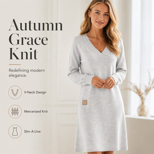 Flattering V-Neck Midi Dress