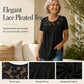 ✨Hot Sale 50% OFF! ✨Elegant Lace Neck Tee