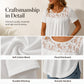 ✨Hot Sale 50% OFF! ✨Elegant Lace Neck Tee