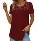 ✨Hot Sale 50% OFF! ✨Elegant Lace Neck Tee