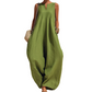 🌸 50% OFF NOW! 🌸Women's Sleeveless V-Neck Wide-Leg Jumpsuit with Pockets