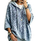 🧵Exquisite Knit, Durable Craft🧶 Leopard Knit Hooded Sweater – Fine Weave & Durable Structure | Multiple Colors, S-5XL ✨