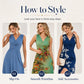 🔥Hot Sale 50% OFF🌸Flattering V-Neck Midi Dress