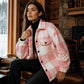 ⏰🍂Autumn Early Bird Sale--Women's Plaid Button-Down Cozy Jacket