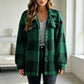 ⏰🍂Autumn Early Bird Sale--Women's Plaid Button-Down Cozy Jacket