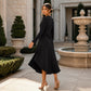 ⏰🍂Autumn Early Bird Sale-Women's Elegant V-Neck Midi Dress