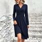 ⏰🍂Autumn Early Bird Sale-Women's Elegant V-Neck Midi Dress