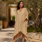 🌸Hot Sale 50% OFF💖Women's Loose V-Neck Asymmetrical Dress