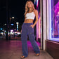 🍂Autumn Early Bird Sale-Women's Vintage Wide Leg Cargo Pants