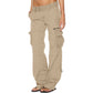 🍂Autumn Early Bird Sale-Women's Vintage Wide Leg Cargo Pants