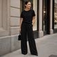 🌸Hot Sale 50% OFF💖Women's Top & Wide-Leg Pants 2-Piece Set