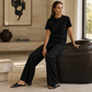 🌸Hot Sale 50% OFF💖Women's Top & Wide-Leg Pants 2-Piece Set