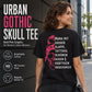 50% OFF NOW! 💐Women's Skull Graphic Print T-Shirt